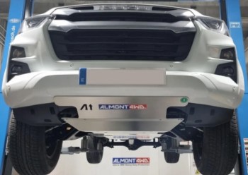 Protección frontal 6mm Isuzu D-Max RG01 4X4 3.9 / 3.0 2021->